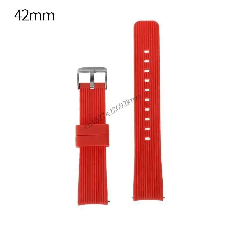 R9CB WATCHBAND SLICONELENTED RUFTION RUBICERSTED BRAST BRATEL BERST 42 мм 46M