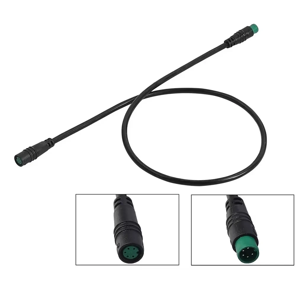 5Pin Male To Female M/F Extension Cable for Bafang Display Extension Cables Electric Bike Waterproof Mid Motor Extension Cable