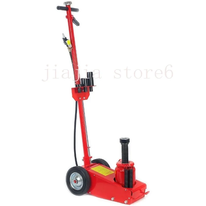 35-Ton Air Hydraulic Floor Jack Truck Lift Jacks Service Repair Lifting Tool Wheels w/Extension Adapters Set Industrial