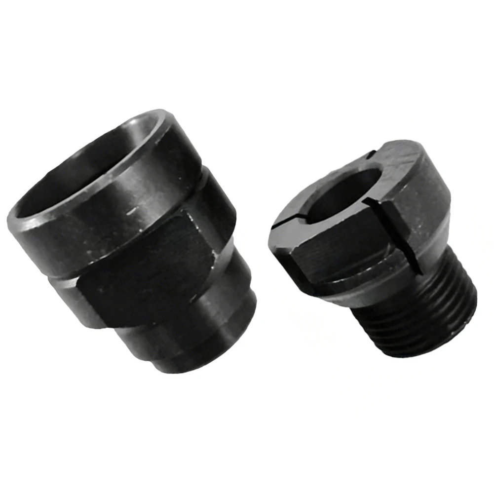 Collet Chuck 12.7mm 12mm For 3601B Router Part 763623-2 763602-0 Metal Black Replacement Accessory Power Tool