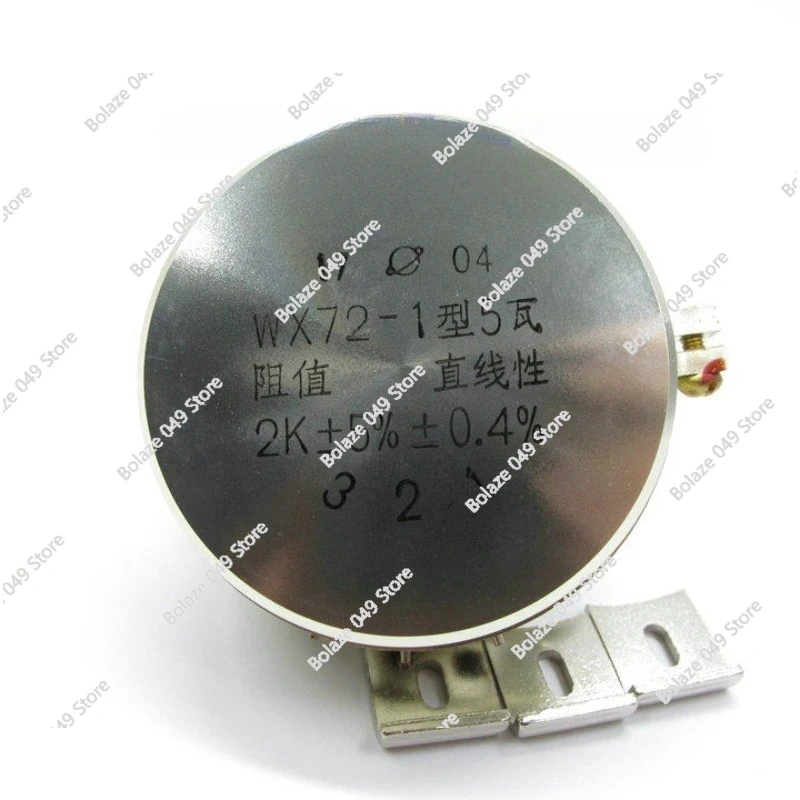 WX72-1 Type 5 Watt 5W 1K 2K 2K2 2.2K 4K7 5K 10K Single Turn Potentiometer