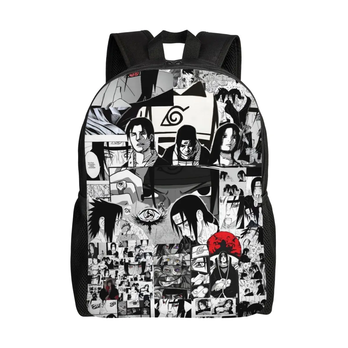 

Индивидуальный рюкзак для ноутбука с изображением мангового персонажа Учихи Итачи, модный ранец для женщин и мужчин, школьная сумка для студентов колледжей