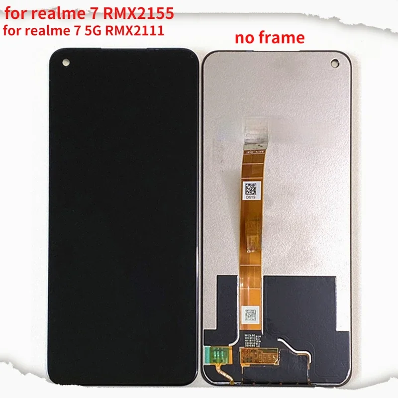

6.5" For Realme 7 RMX2155/ 7 5G RMX2111 LCD Display Touch Screen Digitizer Assembly LCD Display