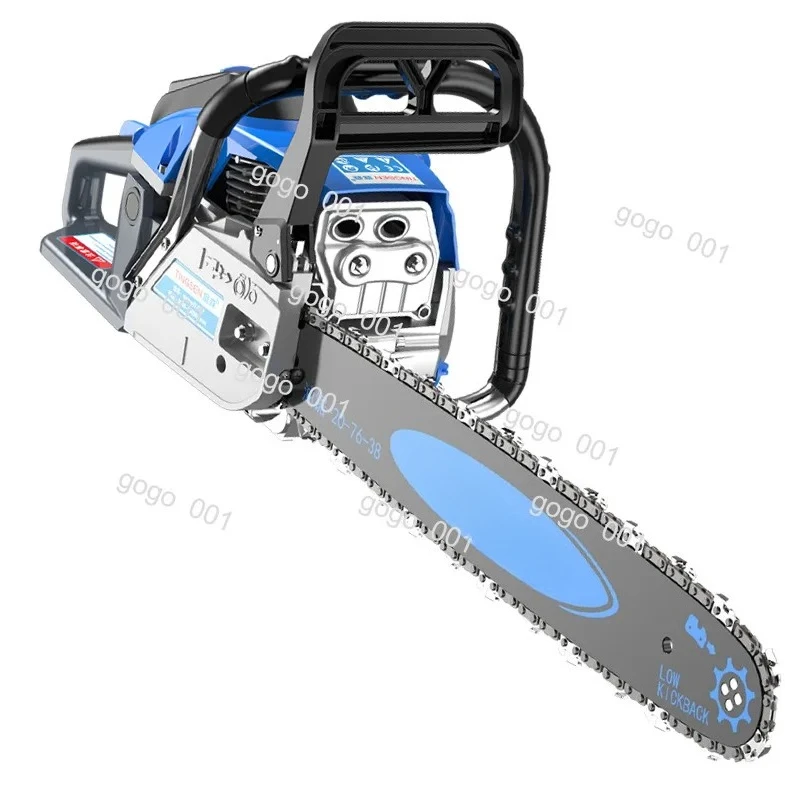 

4-тактная газовая бензопила — мощный бензиновый резак по дереву 52CC, профессиональный инструмент для резки деревьев с защитным механизмом для домашнего и садового использования
