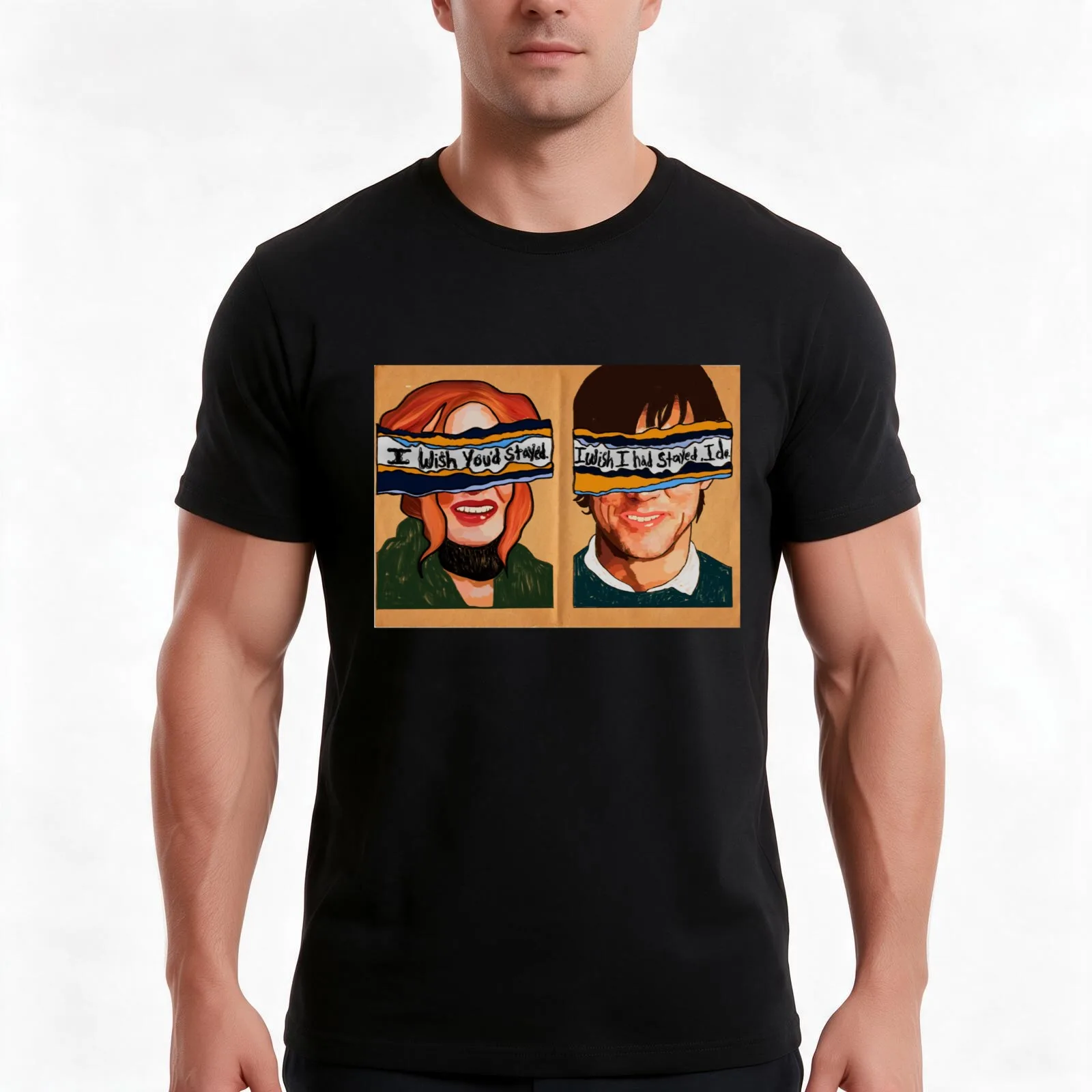 Eternal Sunshine of the Spotless Mind T-Shirt, Summer Casual Cotton Tee, Oversized Streetwear Tops, Vintage Graphic Print