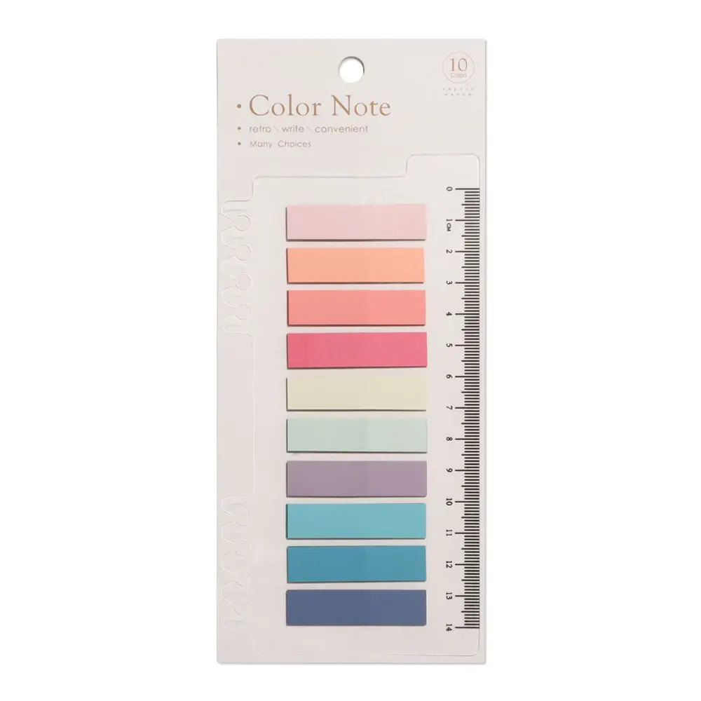 60/120/200pcs DIY Novelty Tab Strip Office Supplies Label Index Flags Paster Sticker Memo Pad Sticky Notes Loose-leaf