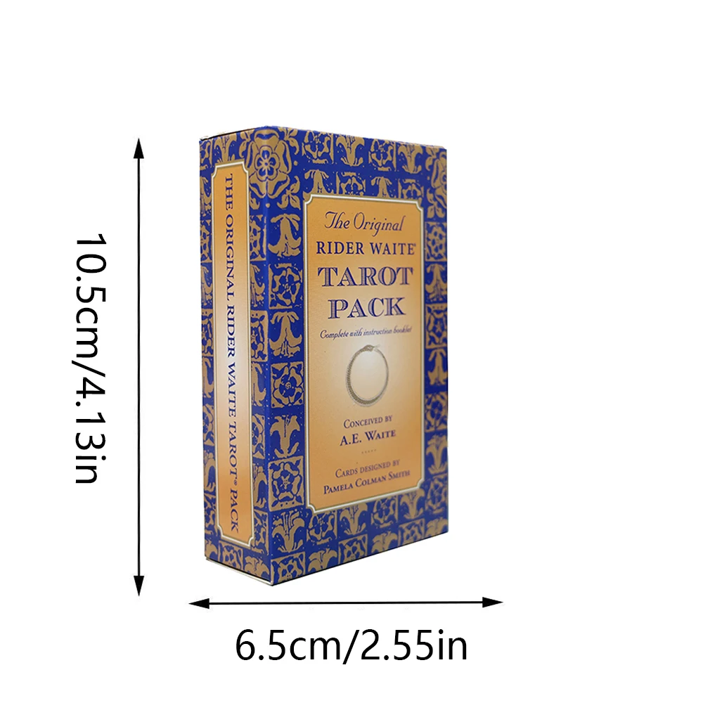 Rider Tarot Deck Tarot Card voor beginners met gids Relatie Waite Bordspel Begeleiding Waarzeggerij DIVIN