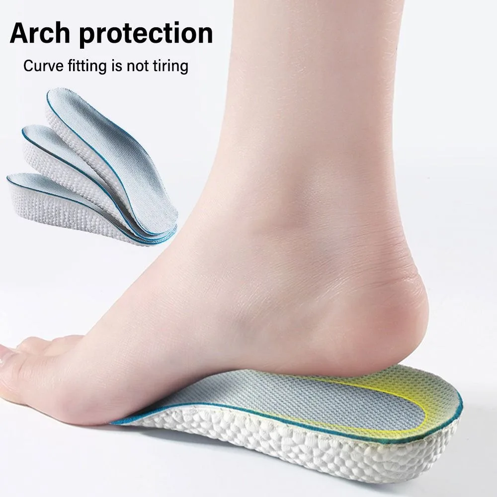 

Arch support Invisible height Insole New Durable Convenient to Use Half Insole Breathable Increasing Half Insole for Men Women