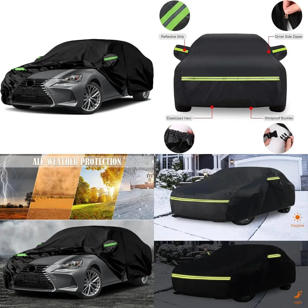 

Всепогодный автомобильный чехол на заказ, 6-слойная водонепроницаемая замена для моделей Lexus IS250 IS250C IS300 IS350 2005-2025, с молнией