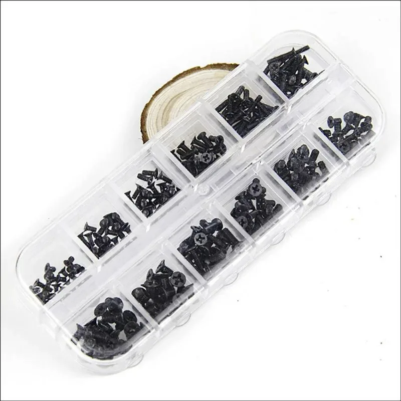 M.2 SSD Hard Drive Repair Screws Kit 12 Sizes M2 M2.5 M3 Notebook Replacement Screws for Major Laptop Brands