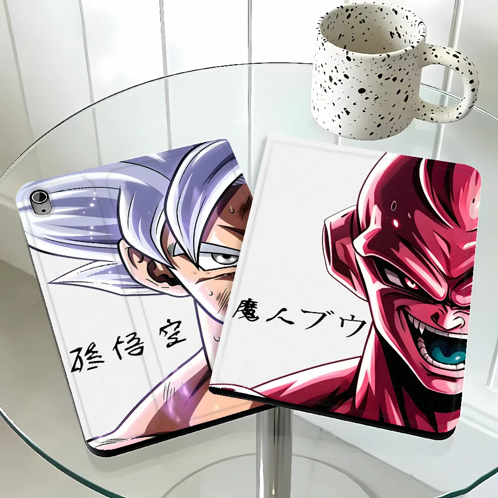 Case for Samsung Galaxy Tab S9 FE S7 S8+ A11 S10FE A7 Lite S11 A8 A9Plus S10 Plus S9+ S10 Lite With Pencil Holder D-Dragon Balls