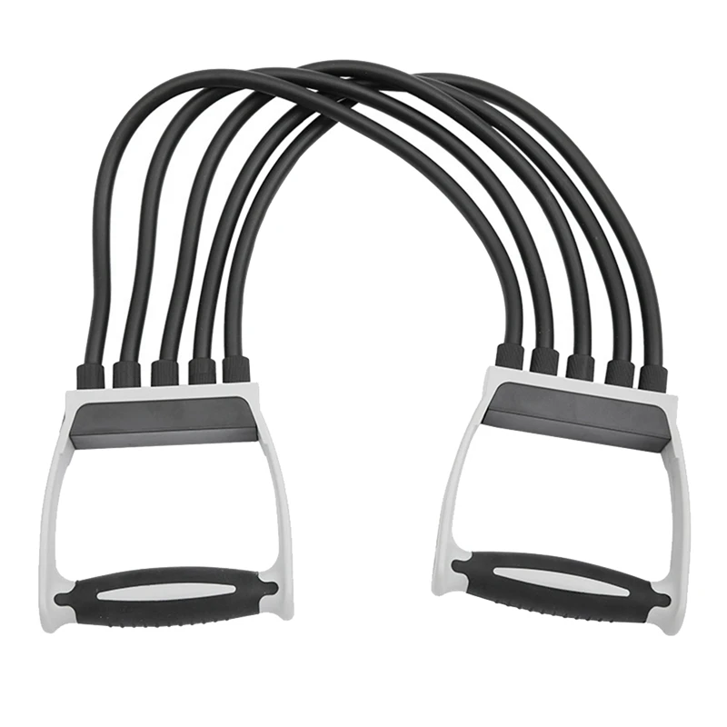 

ABVH-Adjustable Hand Strengthener Fitness Forearm Home Trainer Arm Exerciser Expander Chest Resistance Bands