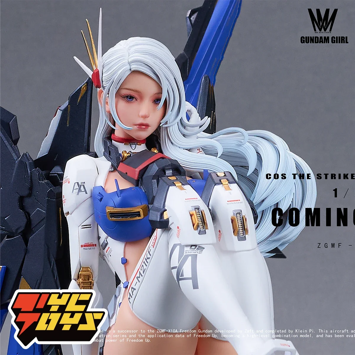 In Stock Max Milk Studio Machine Girl 2.0 Freedom Girl Unblocked Limited Edition Doll Model Anime Figure Toys Doll Gifts