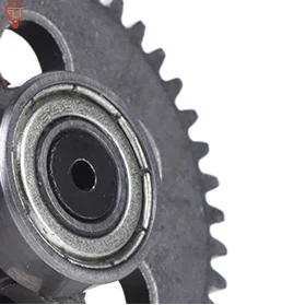 

2Pcs/set Gear Parts For Lawn Mowers 47 Groove Lawn Mower Gears Incl Shaft Incl Pinion Set