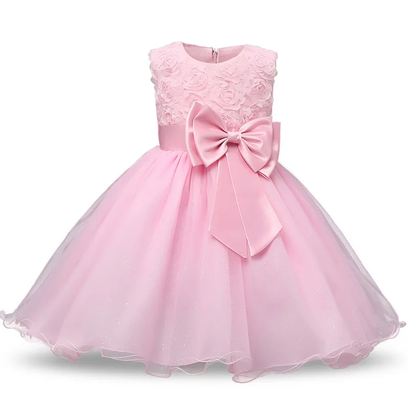 Flower Princess Party Dresses Children\'s Clothing Kids Dresses for Girls Wedding Birthday Gown for 4 6 8 9 10 Yrs Chritmas Dress