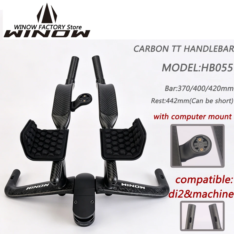 WINOW FACTORY Store Carbon Fiber TT Handlebar AERO Bar 2026 Model