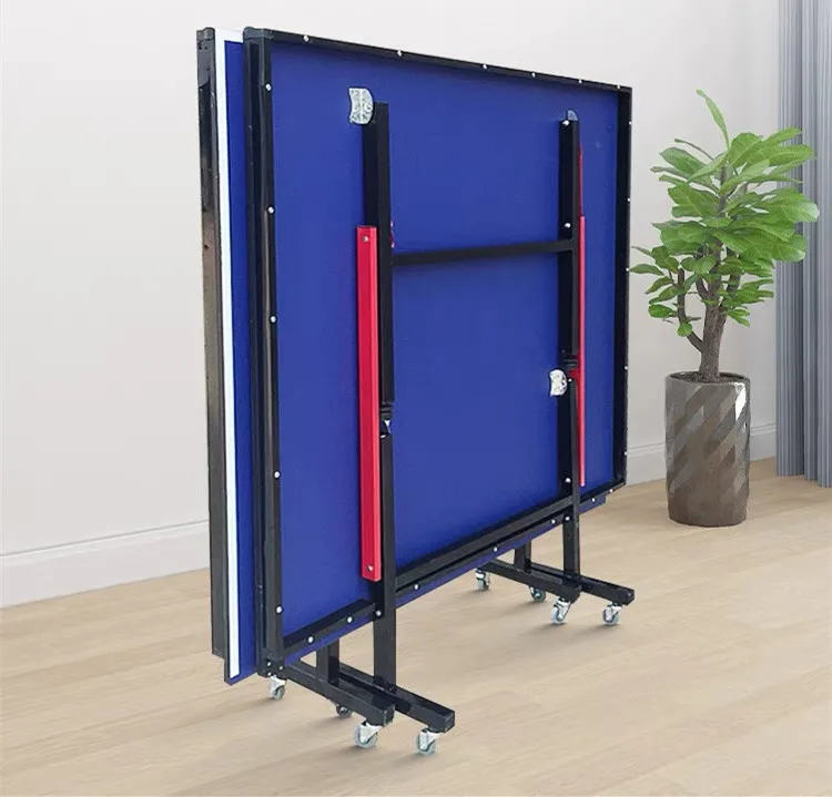 

Customized Foldable Indoor Outdoor OEM 15mm 25mm Ping Pong Table Moveable Table Tennis Table