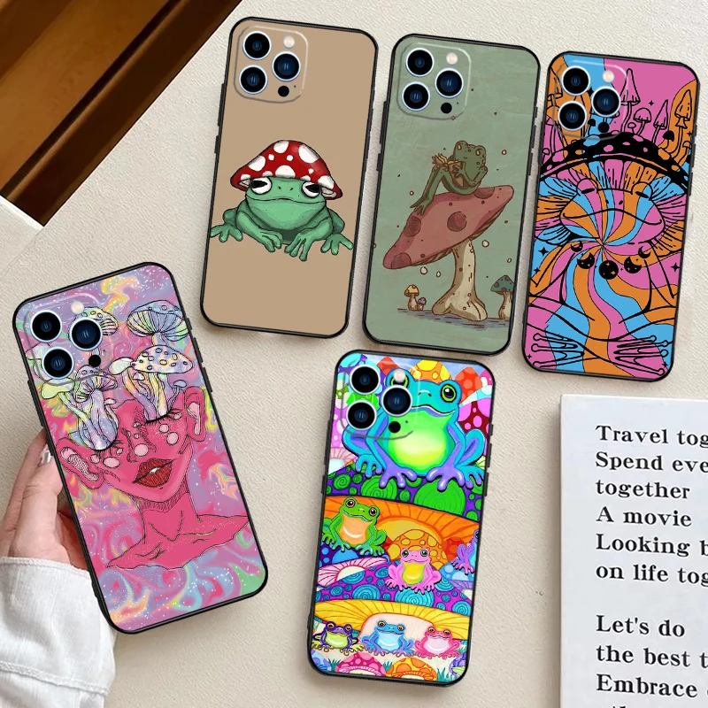 เคสโทรศัพท์ลายเห็ดฮิปปี้ สำหรับ OnePlus Nord 5 CE 3 4 Lite N20 N30 OnePlus 13R 12R 13T 10T 9 10 Pro 11 12 13