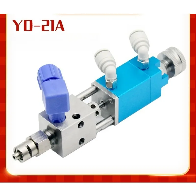 for Pneumatic Dispensing Valve Needle-Off Glue Applicator 001ml Micrometer Adjust