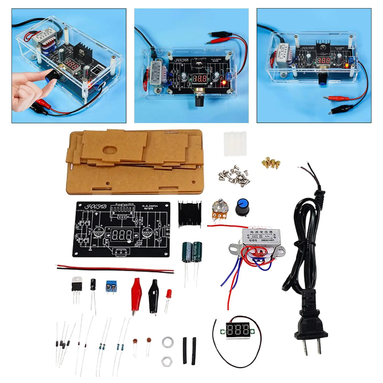 

Voltage Regulator Kit Soldering Kit Electronics Learning Kit for Adults