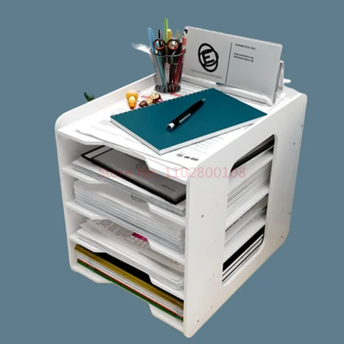 7 Layers Multifunction Document Trays File Papepr Letter Holder Stationery Storage Waterproof Desk Organizer Office Accessories