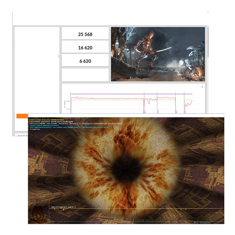 AT87-PELADN RX6650 XT Graphics Card 8G GDDR6 Video Cards Graphics Card PC Computer GPU Gaming Card