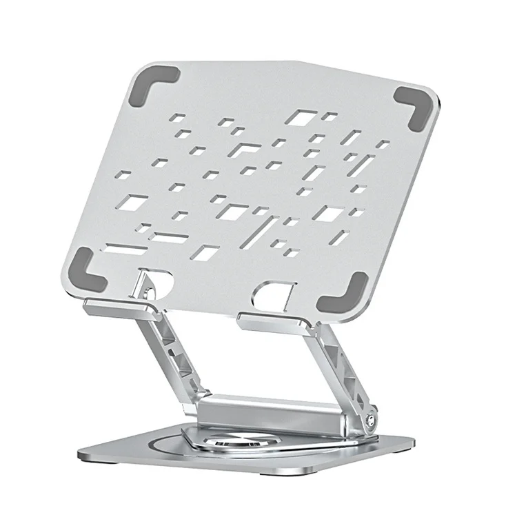 Fast Shipping 360 Rotatable Foldable Aluminum Laptop Stand With Docking Station