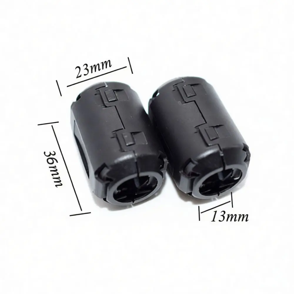 Snap On Ferrite Core Noise Filter Nickel Zinc Bead For Industrial Electrical Cord Signal Cable Electromagnetic Shielding Device