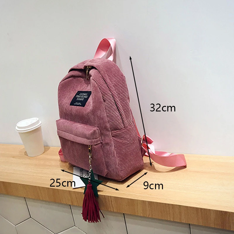 Neuer lässiger Damenrucksack, Reisetasche für die Universitätsschule, Harajuku-Reise-Umhängetasche, Mädchen im Teenageralter – Detail 17
