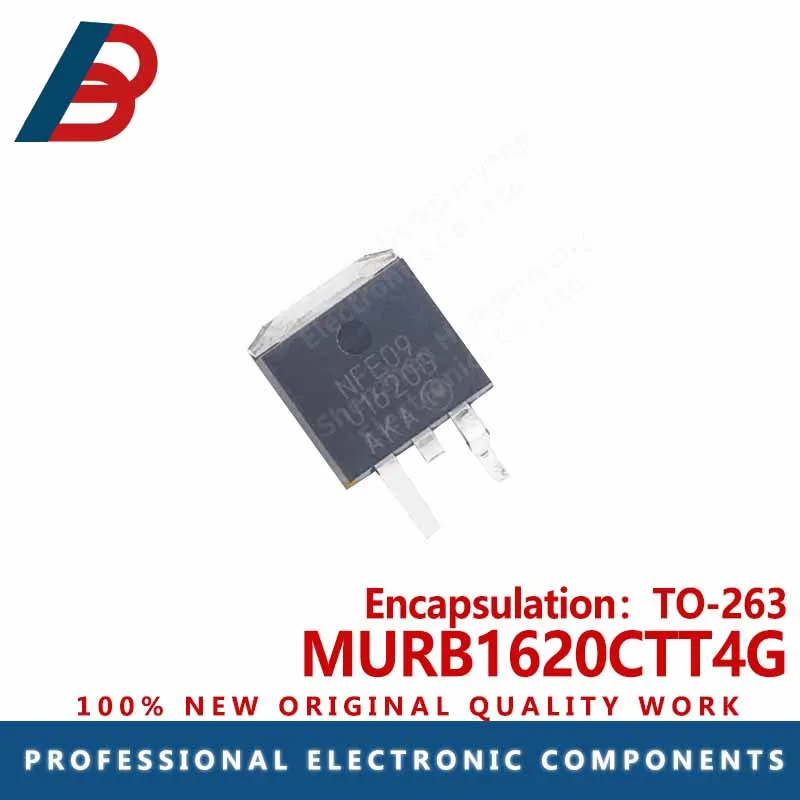 

10pcs MURB1620CTT4G Fast Recovery Diode 16A 200V package TO-263 patch