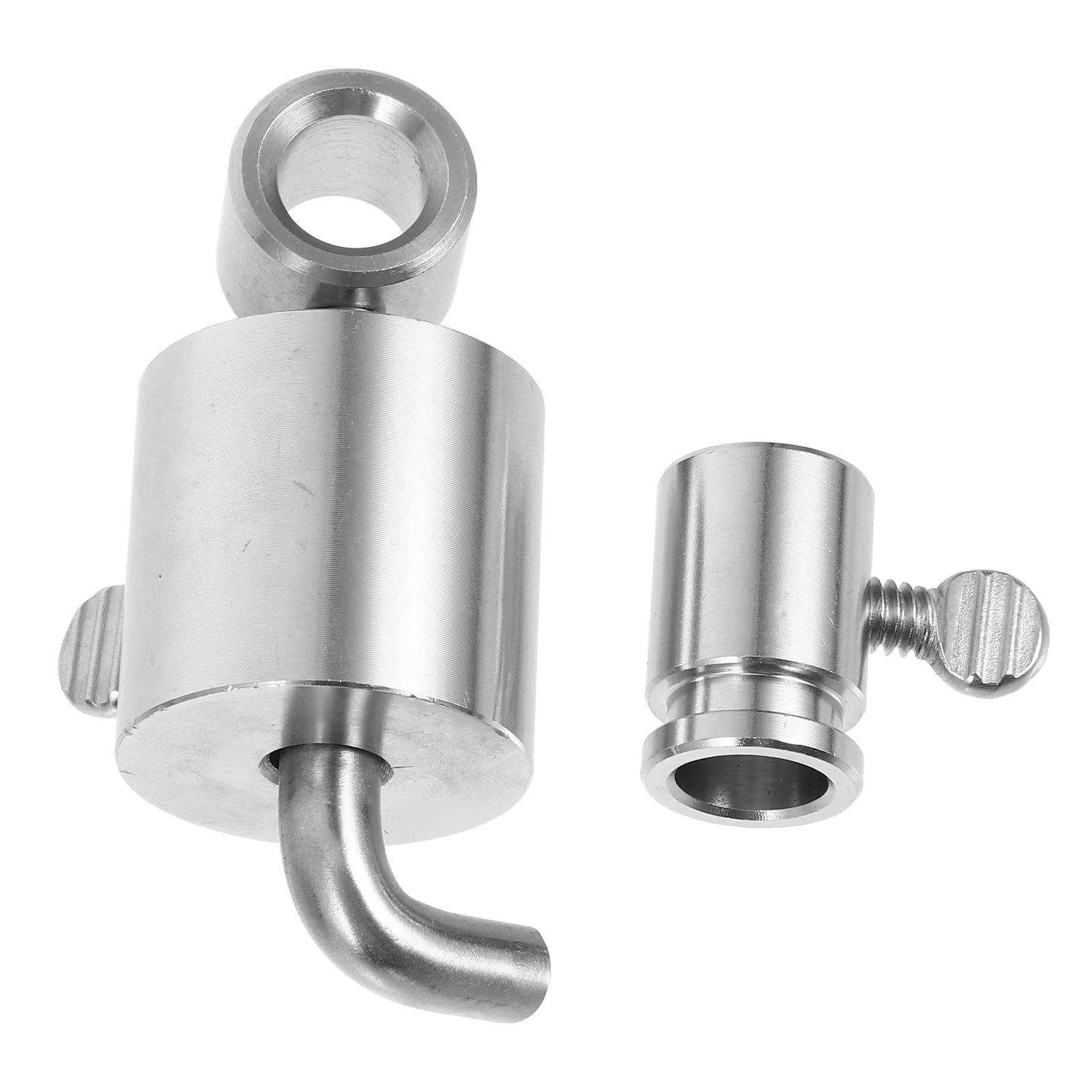 Asador de acero inoxidable, peso de equilibrio, accesorios para parrilla de escupir para barbacoa, tapones resistentes, suministro de plancha eléctrica