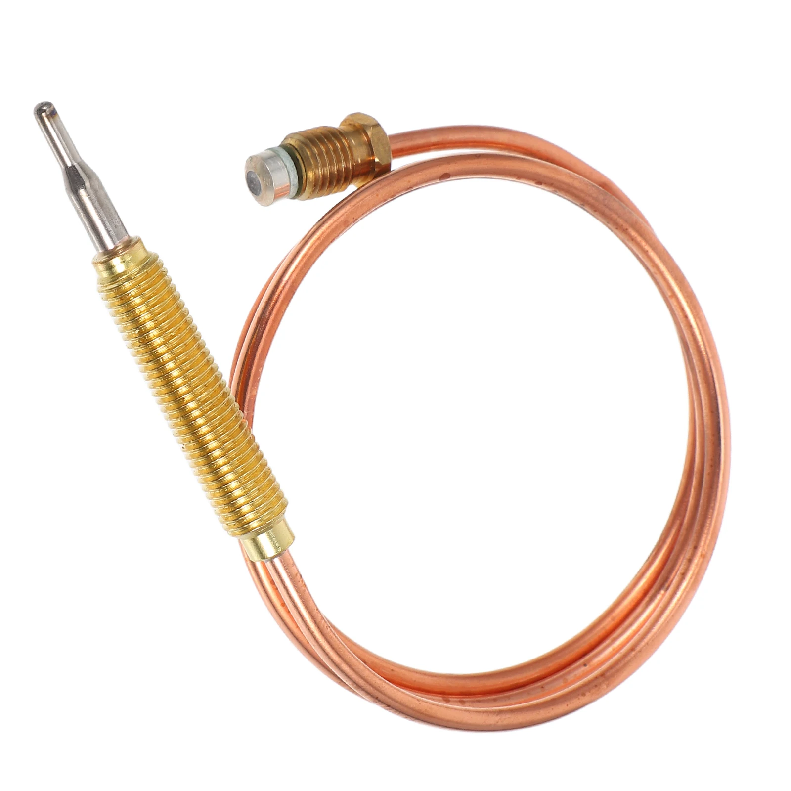 

Gas Fireplace Heater Thermocouple Replacement Part for Furnace Patio Copper Energy Efficient Quick Heating Safe Reliable