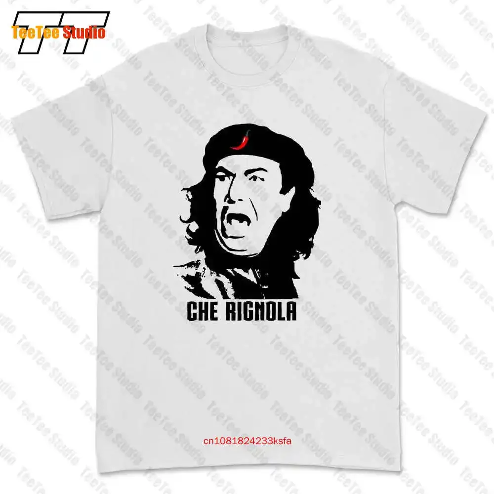 Maglia Meme Lino Banfi Divertente Che Guevara Che Rignola Cerignola 01 T-shirt Tee 8QD9