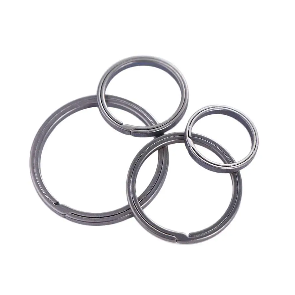 

Can Be Opened Titanium Alloy Keychain Lightweight Titanium Alloy Titanium Alloy Key Rings Creativity Metal