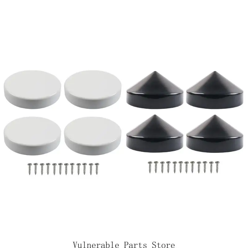 

D0UC Multiple Pack 9Inch Tapered Post Canopies Against Peeling Building For Port Pilings