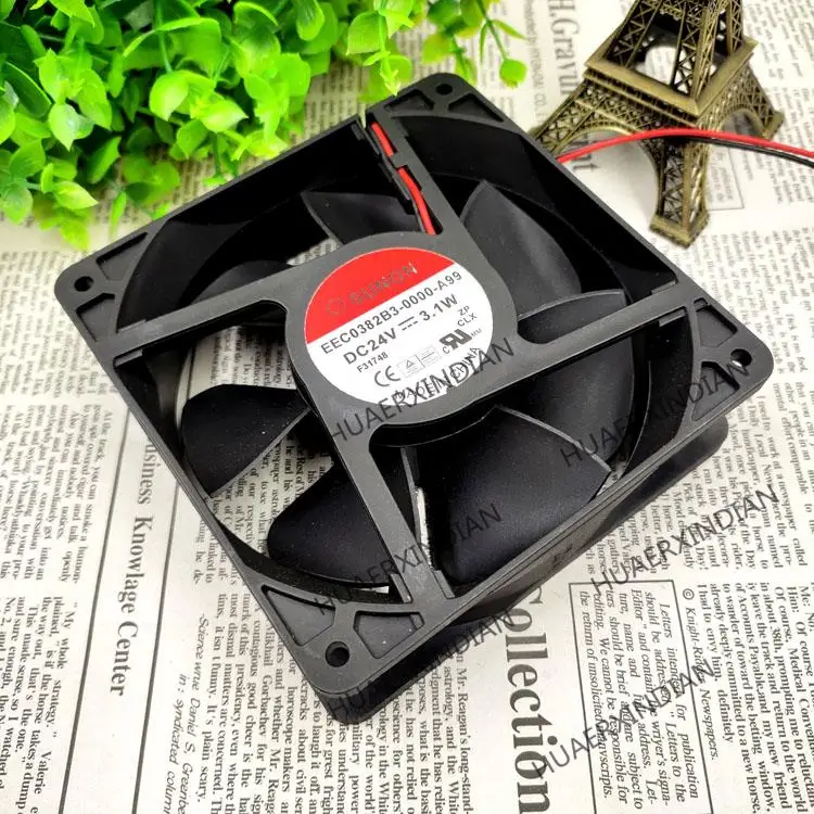 جديد EEC0382B3-0000-A99 12 سنتيمتر/12038 24 فولت 3.1 واط مروحة التبريد مجموعة أدوات التجميع