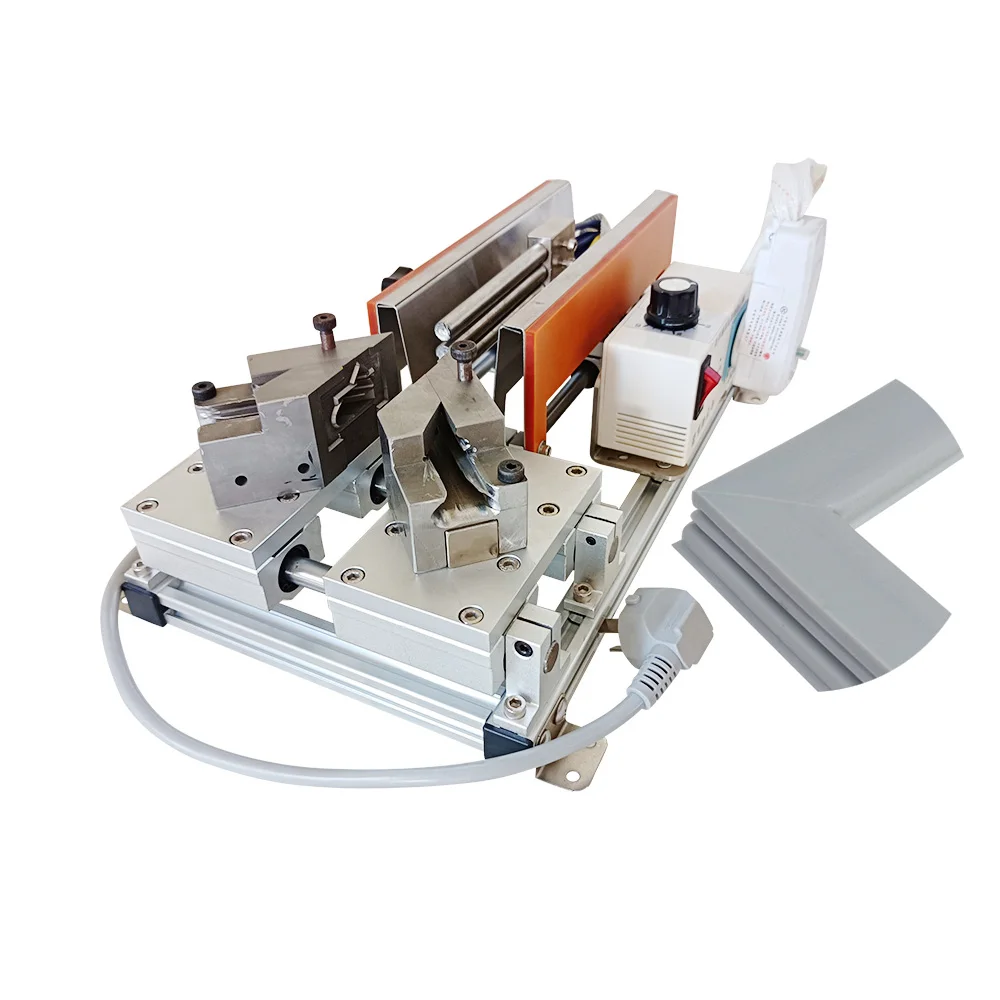 

Customized Specification Welding Mould Soft Bottom Freezer PVC Profile Corner Mini Refrigerator Gasket Welding Machine