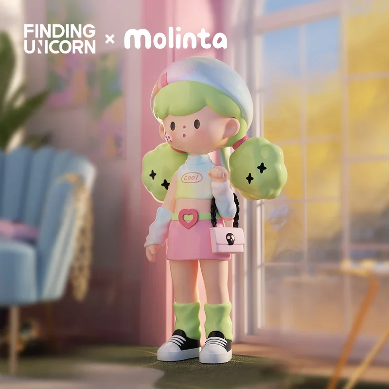Znalezienie Jednorożca Molinta Klub Gossip Seria Blind Box Mystery Box Zabawki Lalka Śliczne Figurki Anime Akcji Ozdoby na Biurko Prezent