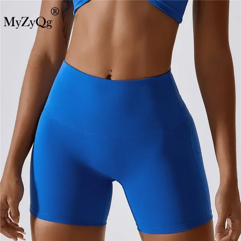 MyZyQg cukierki kolor kobiety spodenki do jogi wysokiej talii brzoskwinia Butt Lift Fitness Running sport obcisłe legginsy Push Up Sportswear