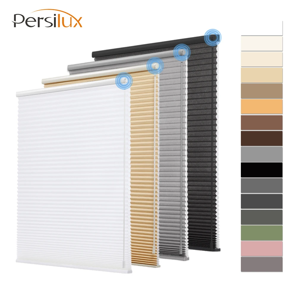 Persilux Eve Motionblinds Motorized Zebra Blinds for Windows