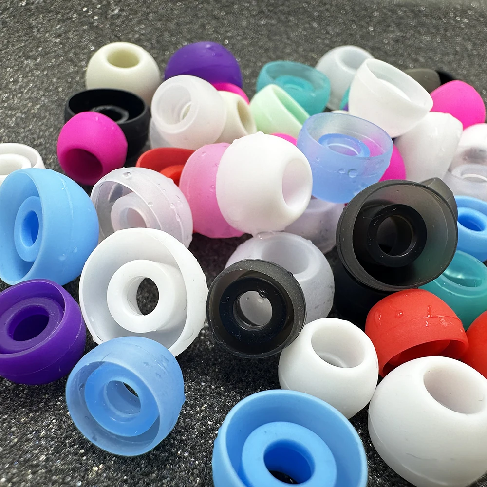 Silicone In-Ear Earphone Covers For Earphone Rubber Caps Ear Pads Cushion Earbud Tips Earbuds Eartips Earcaps 30pcs/15pairs