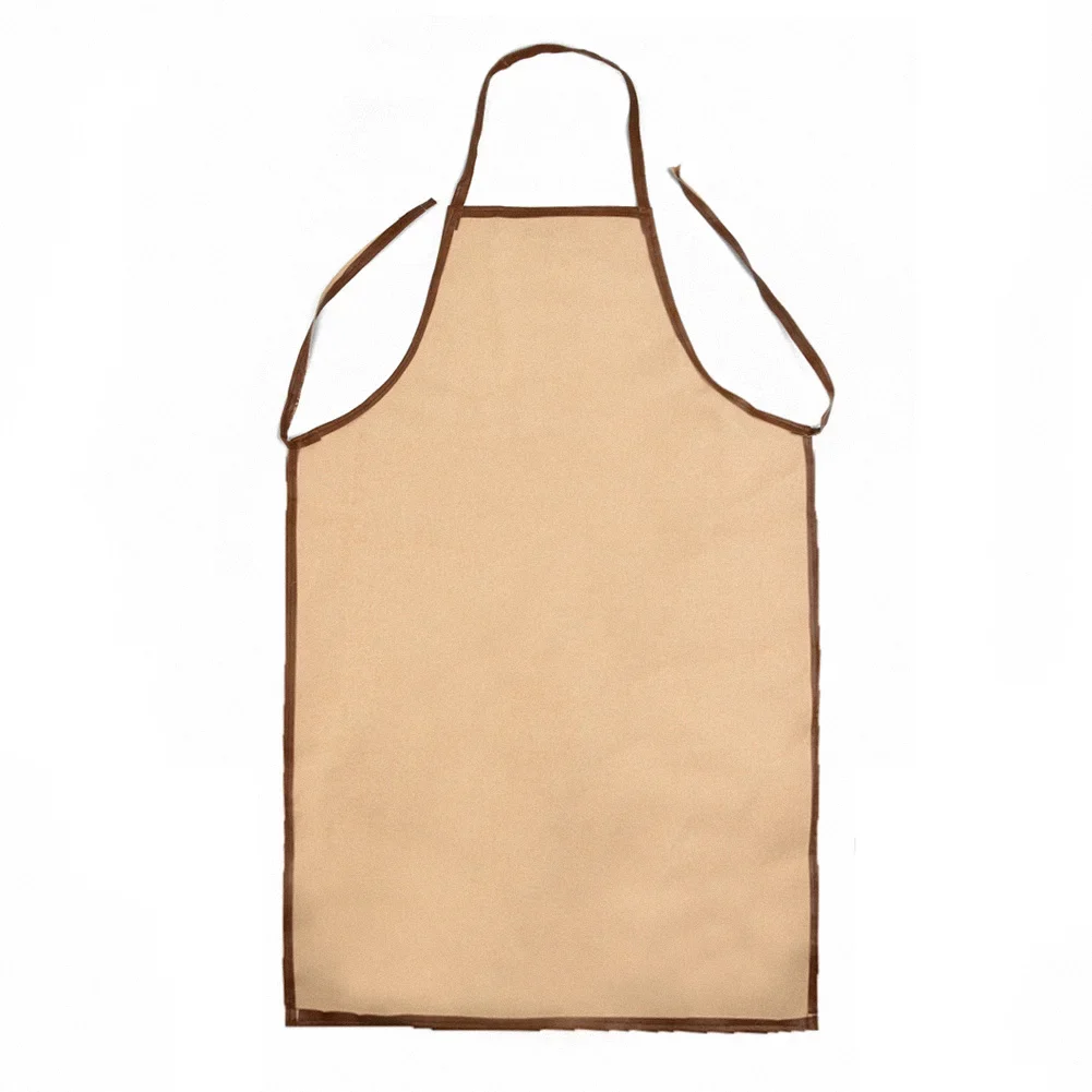 1*Apron Welder Welding Protective 100cm Apron Safety Workwear Blacksmith Gardener Apron BBQ Aprons Bibs Kitchen Accessory