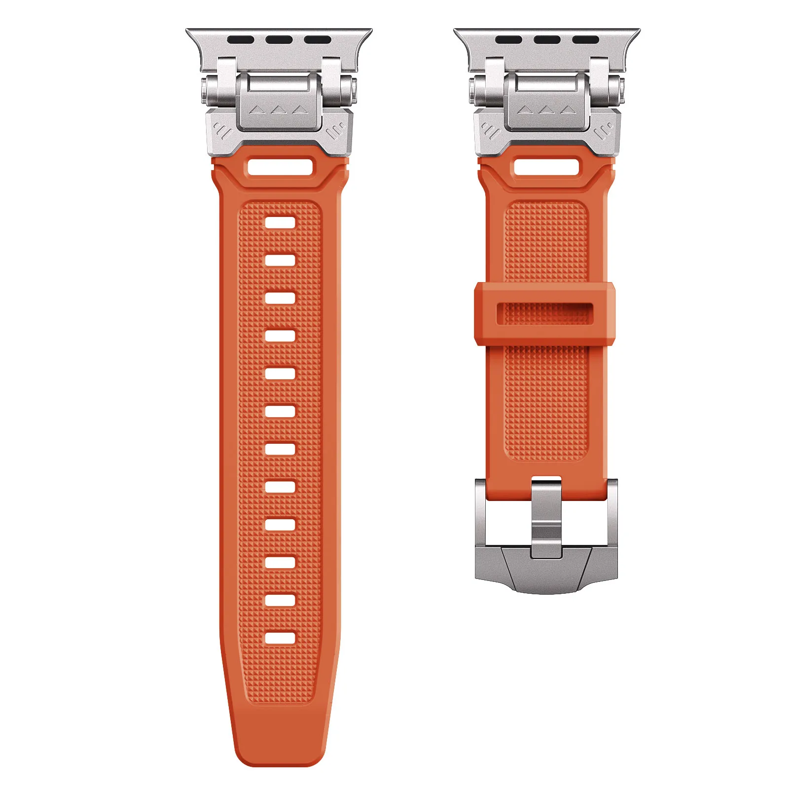 Bracelet de montre à connecteur en métal pour Apple Watch Band, bracelet de sport pour iWatch Series Ultra 2, 9, 8, 7, 6, 5, 4, SE, 49mm, 45mm, 44mm, 42mm