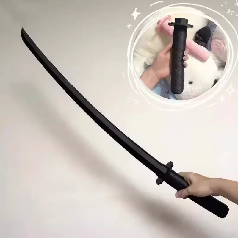 3D Gravity Knife Katana Stretchable Cos Decompression Toy Retractable Katana Toy 3D Printing Gravity Sword Gifts For Friend