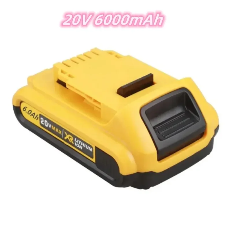 

20V 6000mAh DCB200 Li-ion Rechargeable Power Tool Battery For DEWALT DCB203 DCB181 DCB180 DCB200 DCB201 DCB201-2 L50