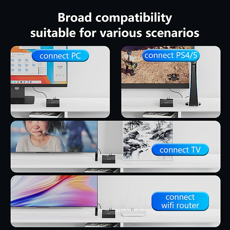 블루엔드리스 2.5/3. USB3.0 허브가 포함된 5개의 HDD/SSD 인클로저는 18TB 유형 C-SATA 어댑터 도구를 지원합니다. 12V 전원 ada가 포함된 무료 HDD 케이스