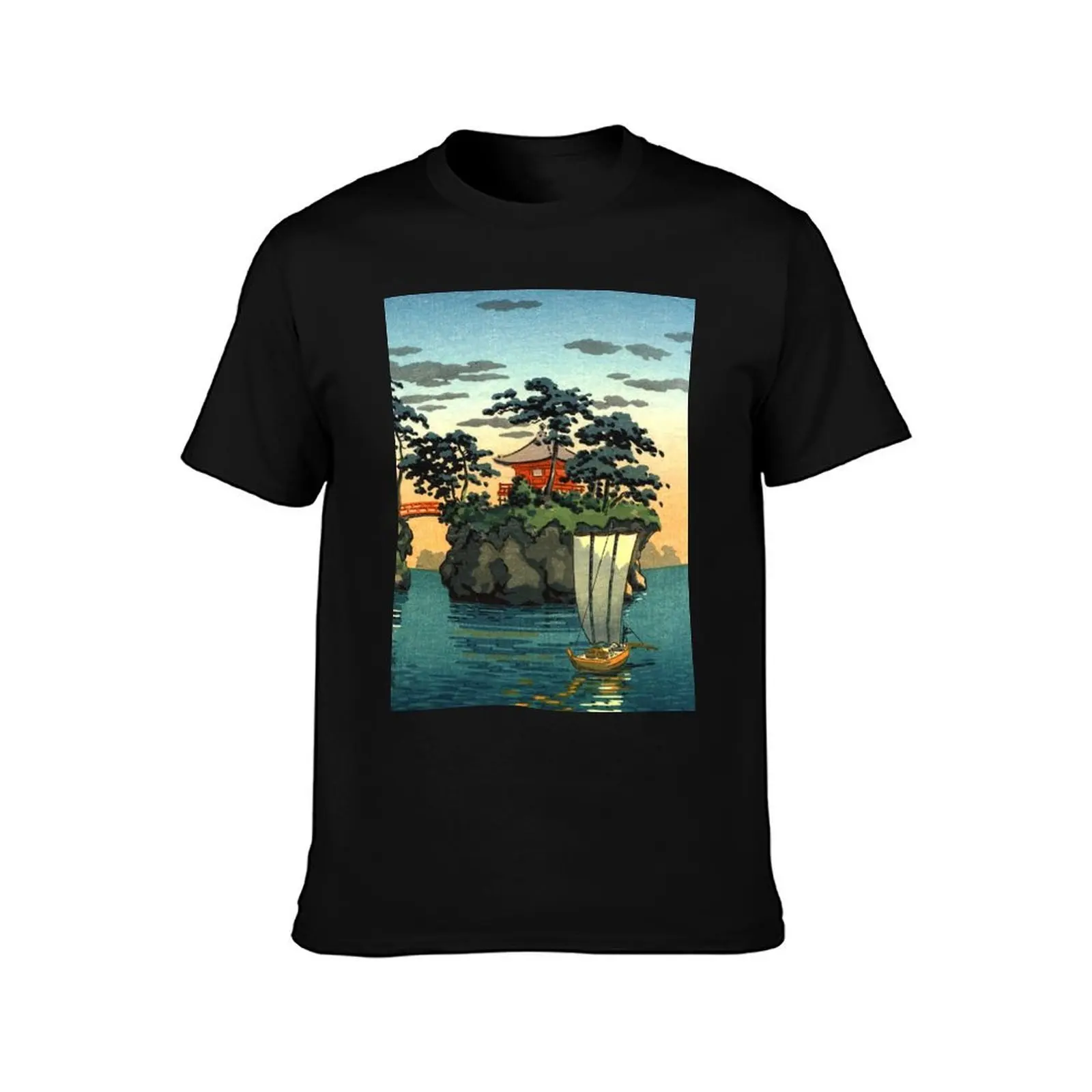 Tsuchiya Koitsu - Matsushima T-Shirt Dry Fit Running Short Sleeve Top T-Shirt