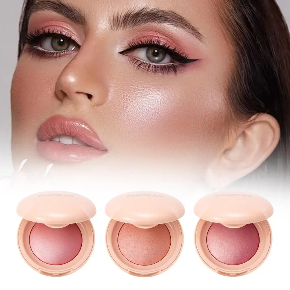 บลัชออน PHOFAY Matte Monochrome รุ่นดั้งเดิม 6 สี ชมพู บลัชออนเนื้อแมทท์ ติดทนนาน ให้ลุคธรรมชาติ ไม่เลอะเทอะ แต่งหน้า