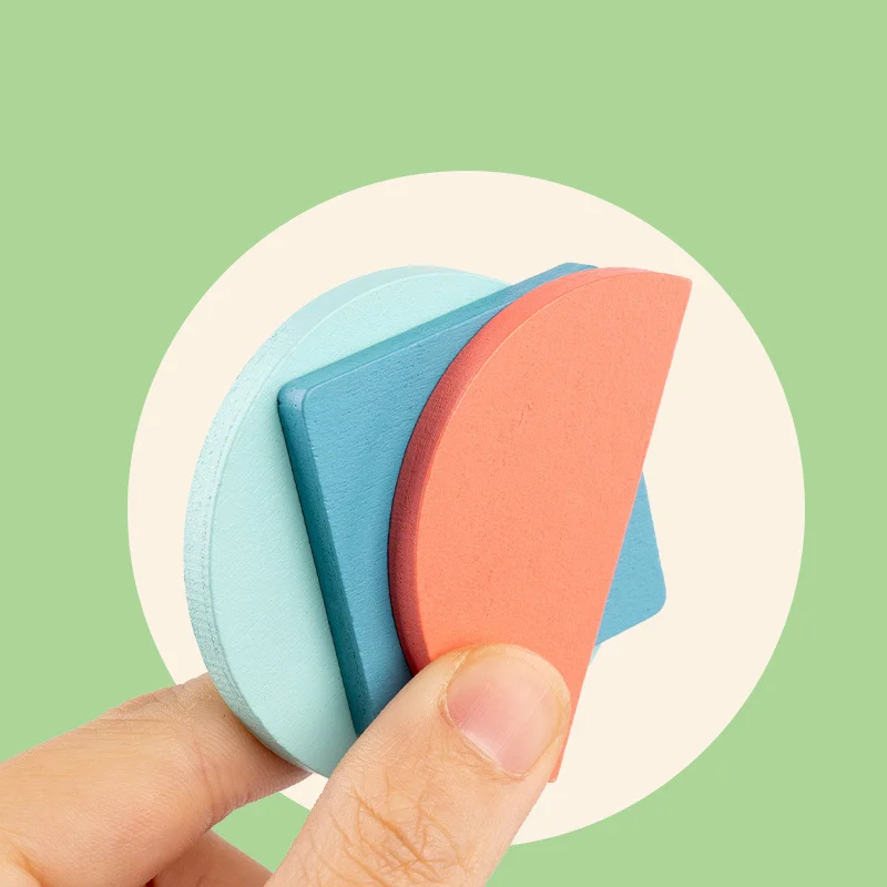 Wooden Creative Sticks Geometry Puzzle Intelligence Game Montessori Early Childhood Educational Toys For Children 3 Year Old