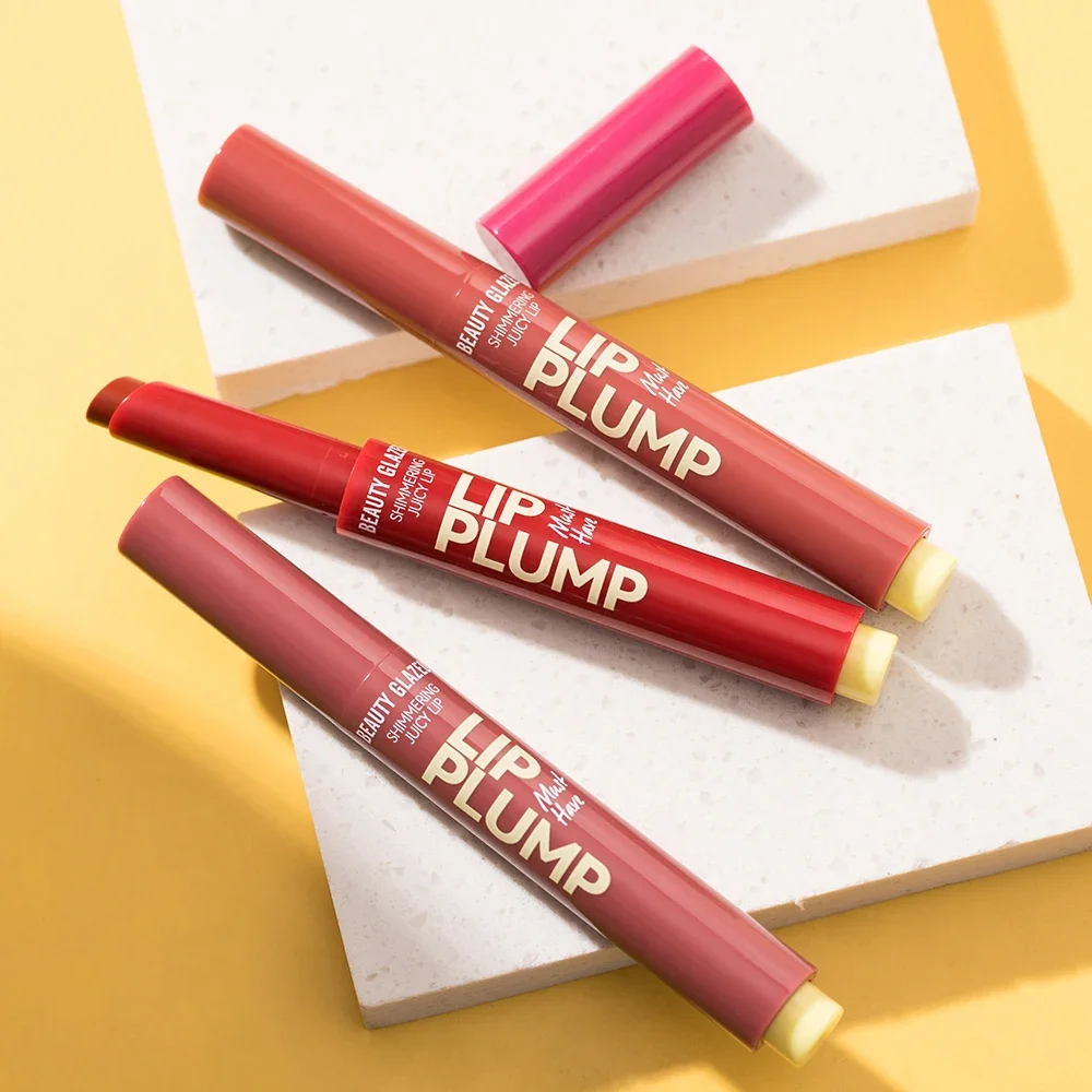 Beleza Vitrificado Batom Juicy, Brilhante Lip Plump, Hidratante, Nutritivo, Mulheres Maquiagem Lip, Presente da menina, 12 cores